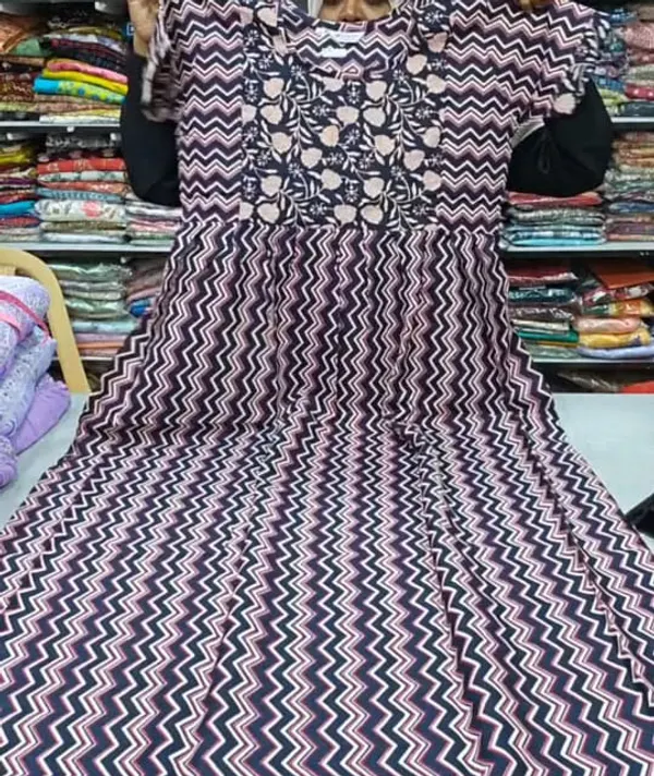 Premium Frock Style Nighty | NT2900