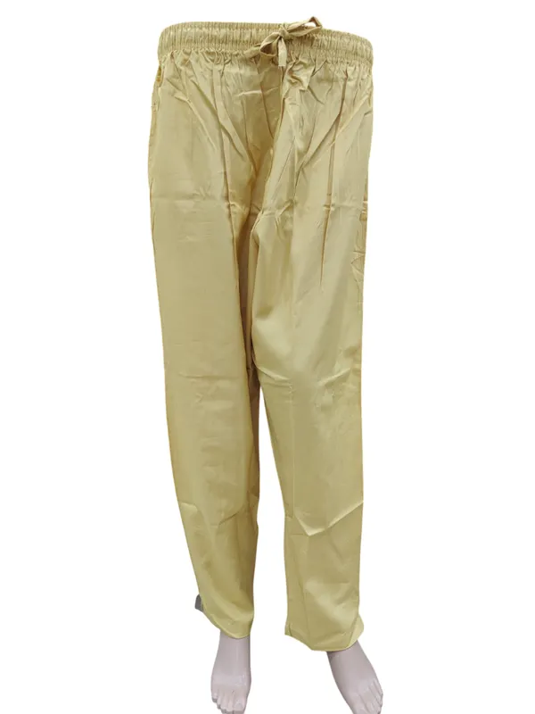 Rayon Straight Pant with Side Pocket & Drawstring | ST18