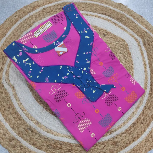 Premium Cotton 57 Inch Length Nighty | NT3914