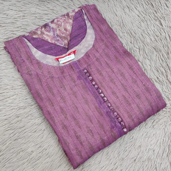 Silk Long Anarkali Kurti | AK1885