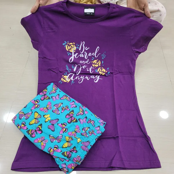 Premium Cotton Night Suit | NS331