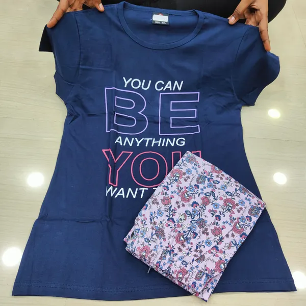 Premium Cotton Night Suit | NS230