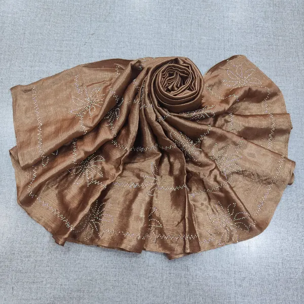 Heavy Crushed Satin Hijab | HJ170