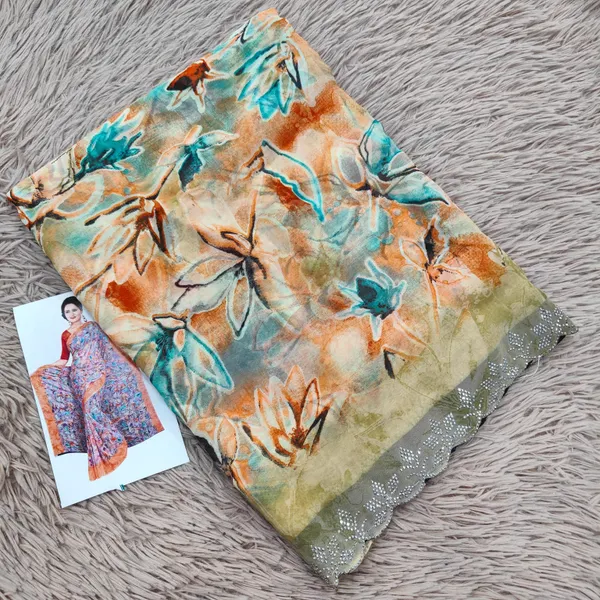 Soft Georgette Saree with Running Blouse | SR61