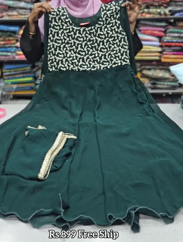 Kurti with Shawl | KS716