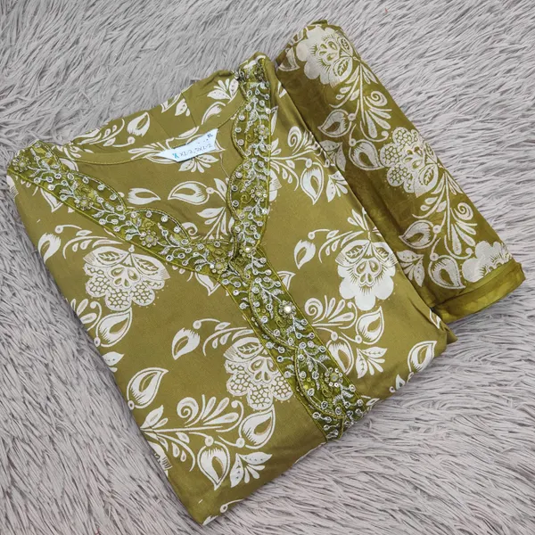 Anarkali Kurti with Dupatta Set | KS1170