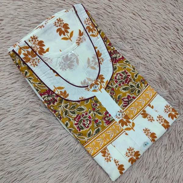 Premium Jyothi Cotton Nighty | NT1669