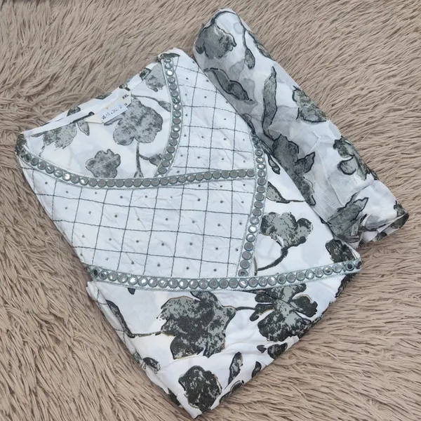 Anarkali Kurti with Dupatta Set | KS1168