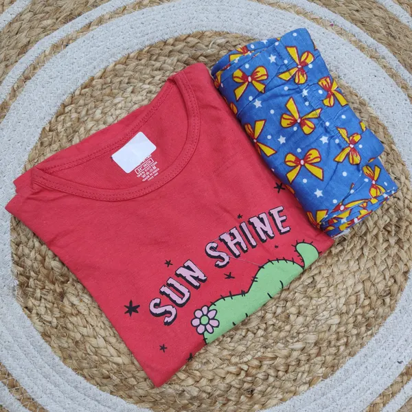 Premium Cotton Night Suit | NS481