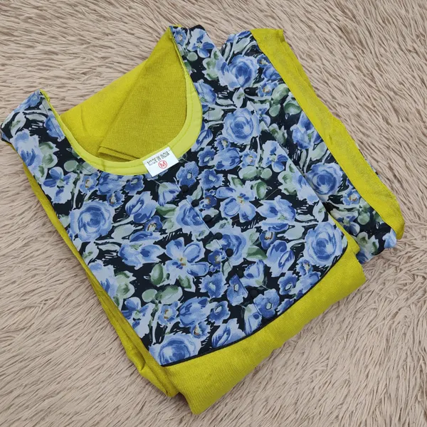 Anarkali long top with Dupatta set | KS1215