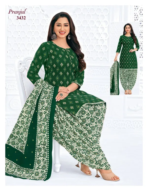 Pranjul Salwar With Patiyala Pant | SP3432
