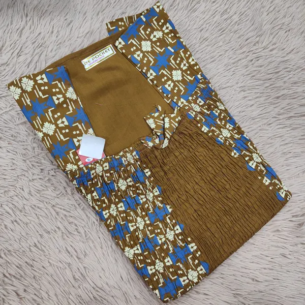 Pure Rajwadi Cotton Smokey Nighty | NT2967