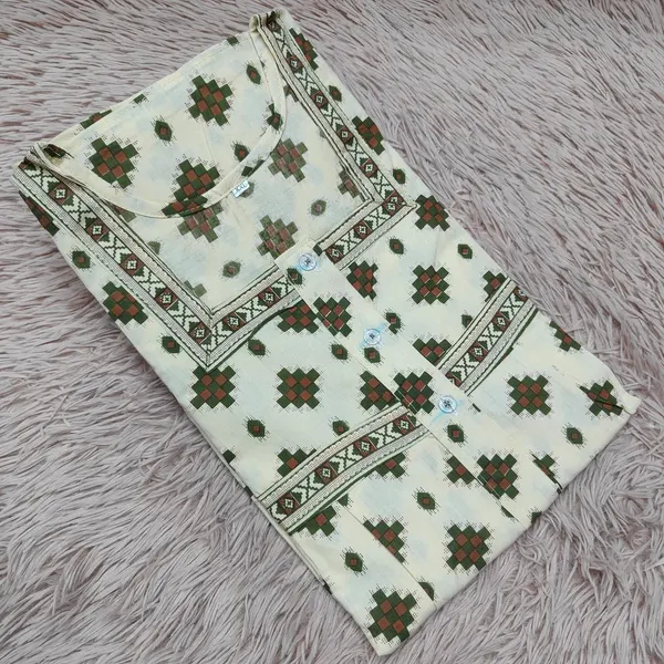 Premium Jyothi Cotton Nighty | NT1744