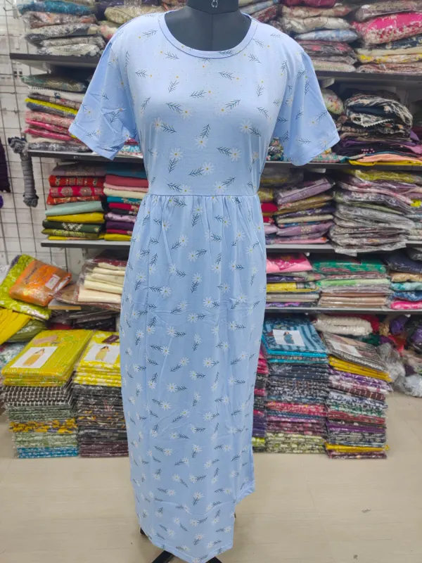 Hosiery Imported Surplus Maxi Gown  | MG119