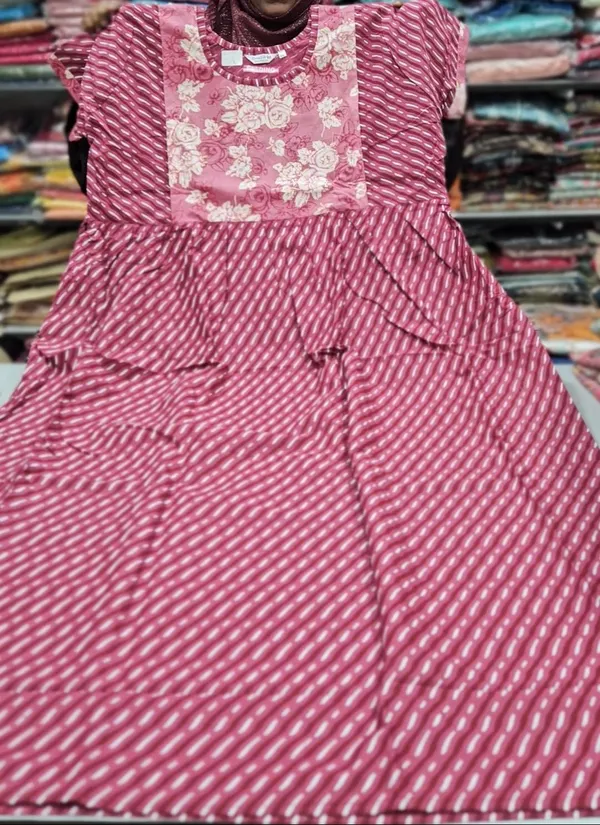 Feeding Frock Nighty / Maxi Gown | FN09