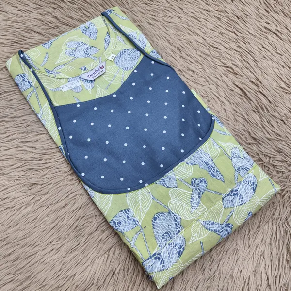 Premium Cotton Frock  Nighty with Adjustable Rope & Side Pocket | NT3356