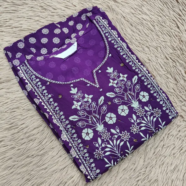 Rayon Anarkali Long Kurti | AK1952