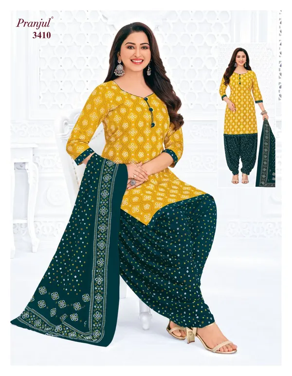 Pranjul Salwar With Patiyala Pant | SP3410