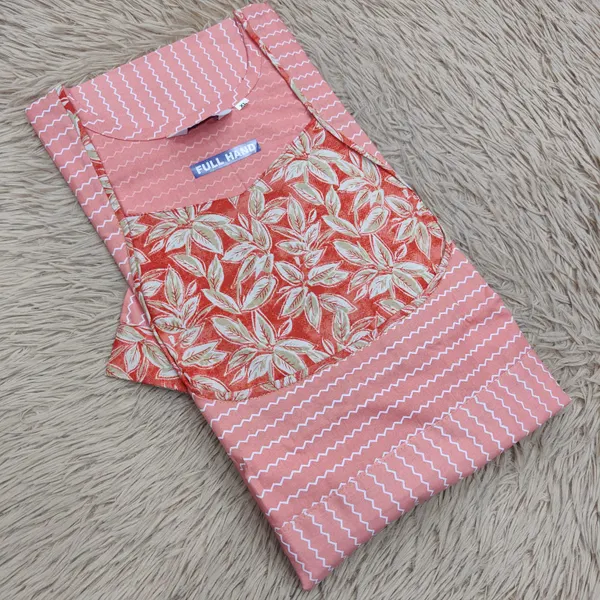 Premium Cotton Frock Style Nighty with Adjustable Rope & Side Pocket | NT3286