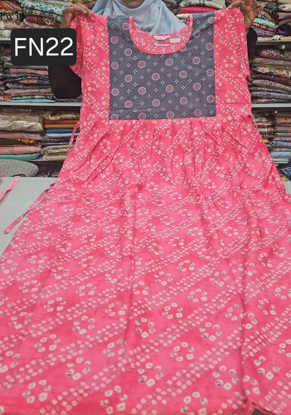 Feeding Frock Nighty / Maxi Gown | FN22