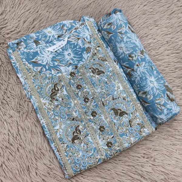 Anarkali Kurti with Dupatta Set | KS1157