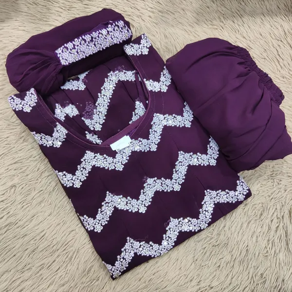 Top Bottom & Dupatta Set | TS2114