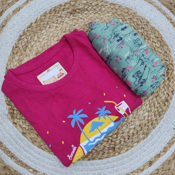 Premium Cotton Night Suit | NS480