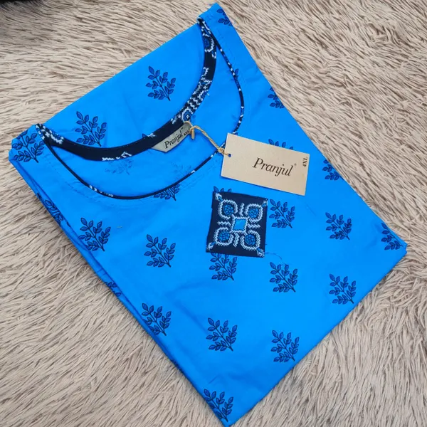 Pranjul Pure Cotton Straight Kurti | PK160