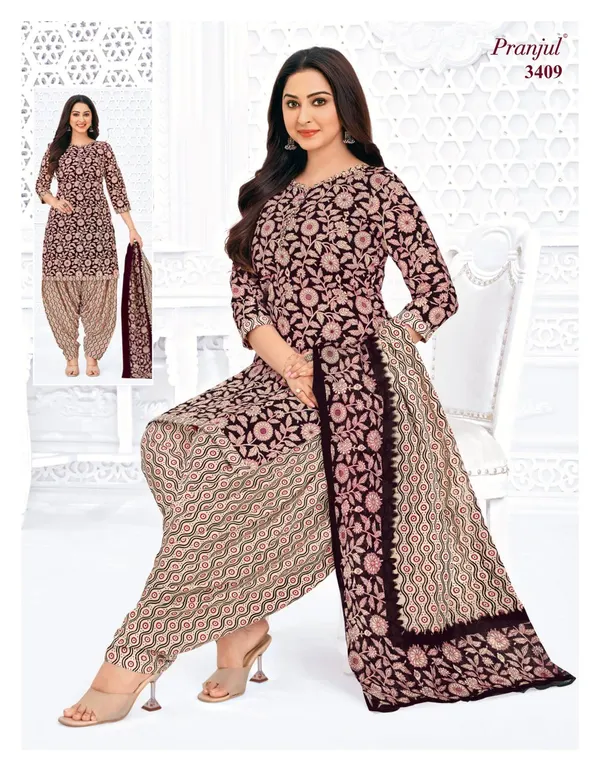 Pranjul Salwar With Patiyala Pant | SP3409