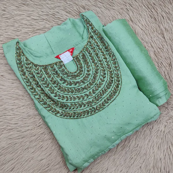 Silk Anarkali Kurti with Dupatta | KS1062