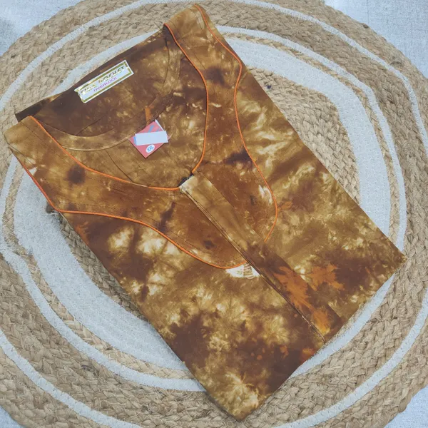Premium Bandhini Cotton Nighty | NT3862