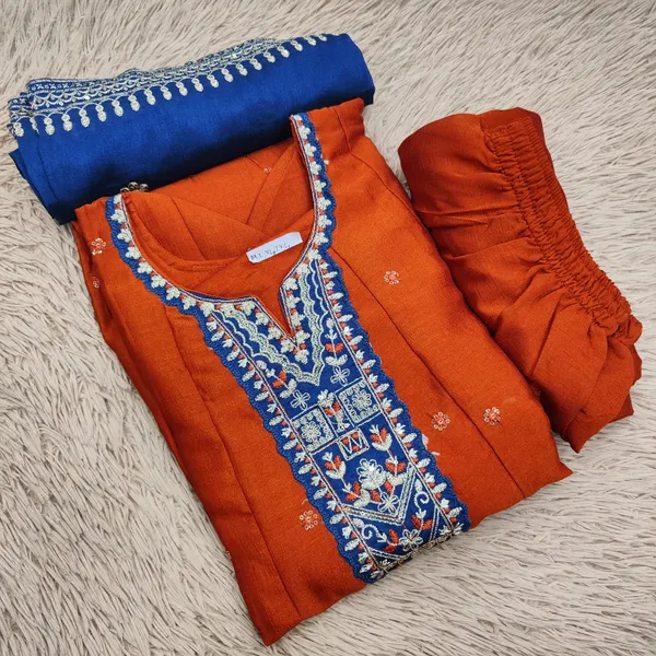 Top Bottom Dupatta Set | TS2942