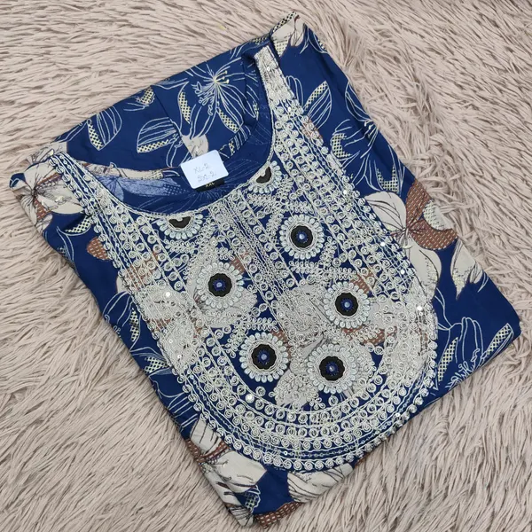Premium Rayon Anarkali Long Top | AK1356