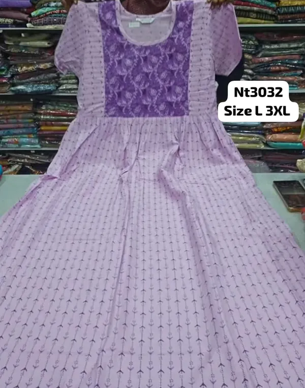Premium Frock Style Nighty | NT3032