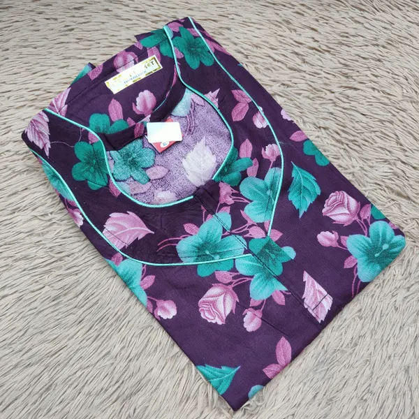 Premium Cotton Nighty | NT2629