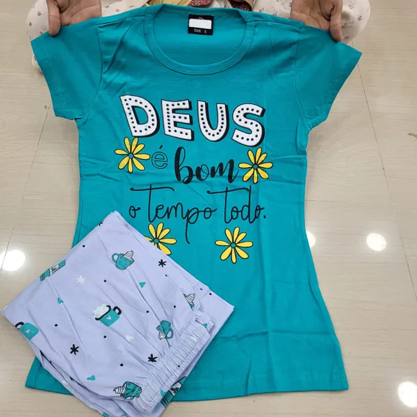 Premium Cotton Night Suit | NS334