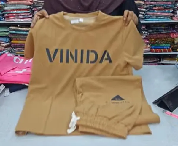 Imported Stretchable T-Shirt & Pant Co-Ord Set | W321