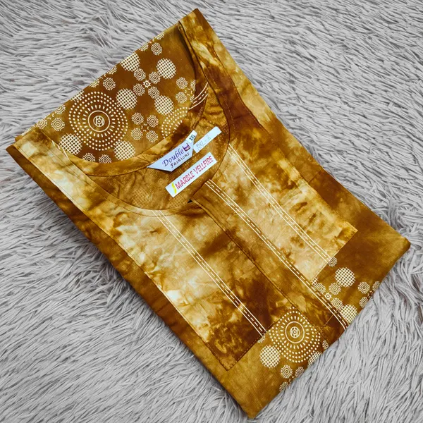 Marble Vellfire Nighty | NT2176