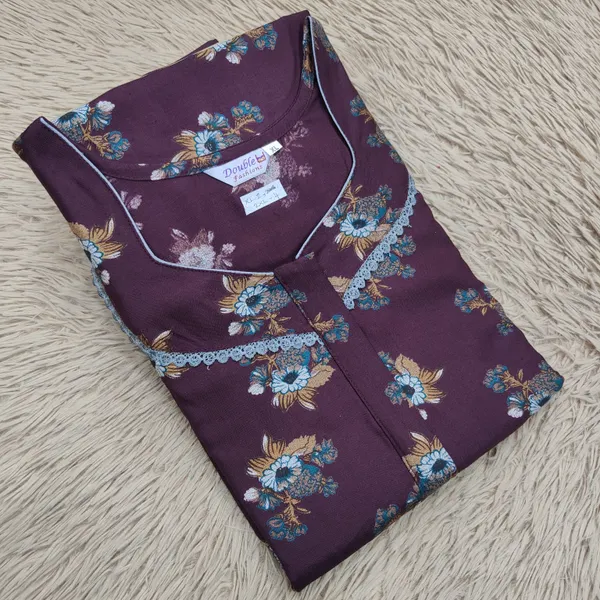 Premium 1st Quality Alphine Nighty | NT3354