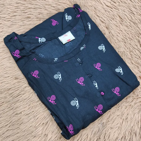 Cotton  Feeding Kurti | FK74