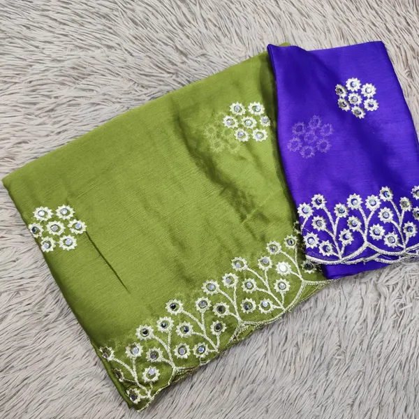 Vichitra Soft Silk Saree | SR79