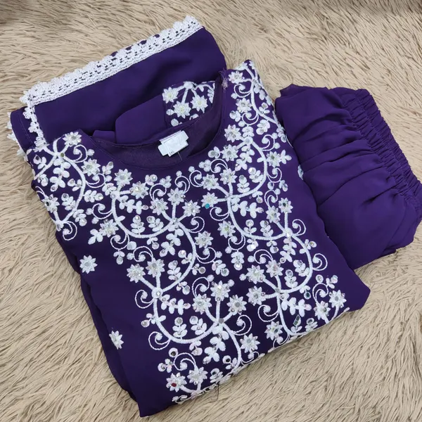 Top Bottom & Dupatta Set | TS2111