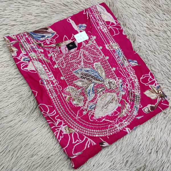 Premium Rayon Anarkali Long Top | AK1361