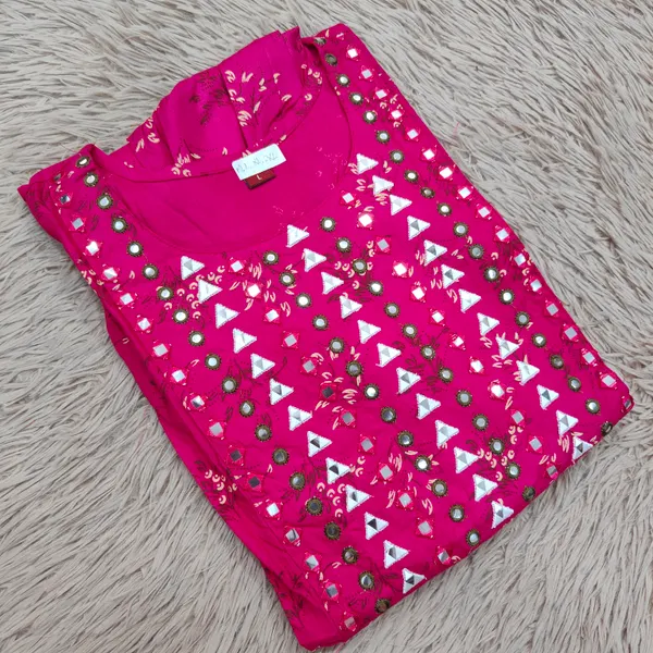 Heavy Rayon Anarkali Kurti | AK1680