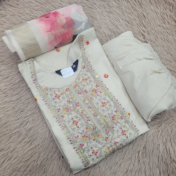 Premium Top Bottom Dupatta set | TS2350