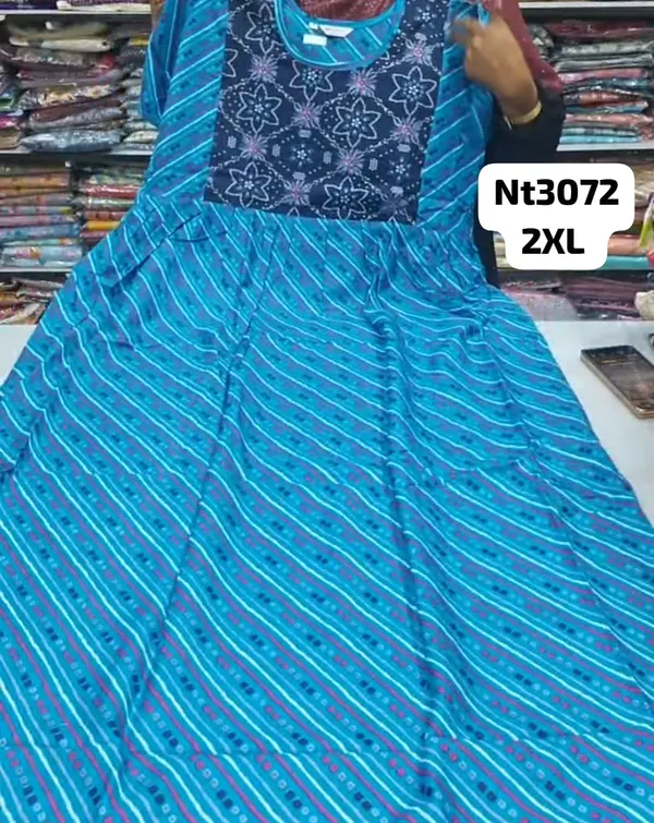 Premium Frock Style Nighty | NT3072