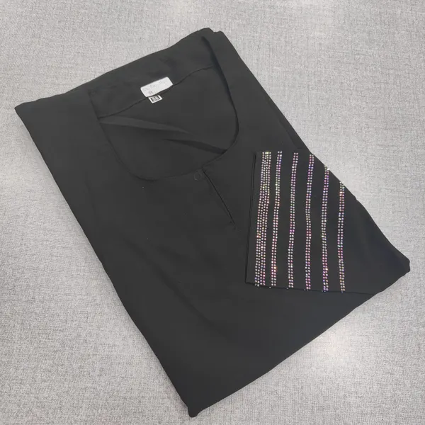 Premium Almas Burkha with Stone Work | BK50