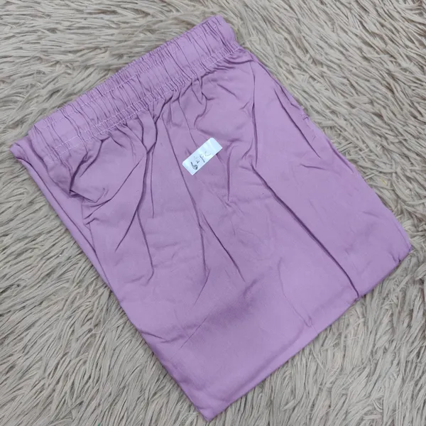 Rayon Straight Pants with Side Pocket & Rope Tie | RT06