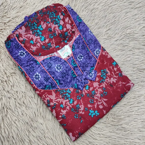 Pure Cotton Nighty | NT3519