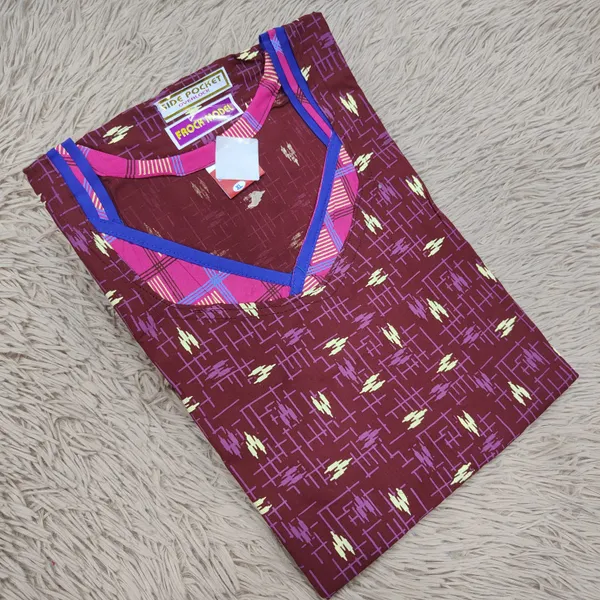 Frock Nighty Rajwadi Cotton  | NT2912